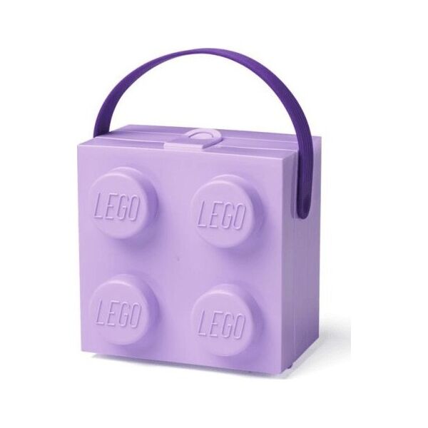 LEGO Lunchbox z rączką (Lavender) - LEGO® Classic