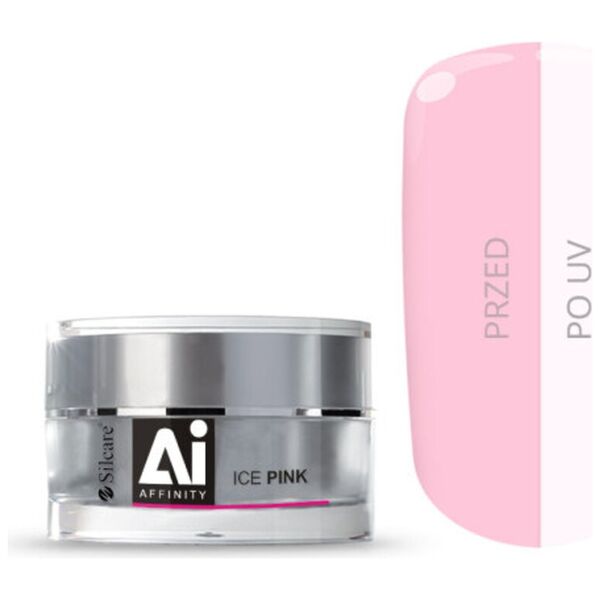 Silcare Żel do paznokci Gel Affinity Ice Pink 15g