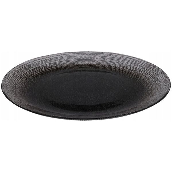 Home Styling Collection Szklany talerz płaski LAKRIS, Ø 28 cm