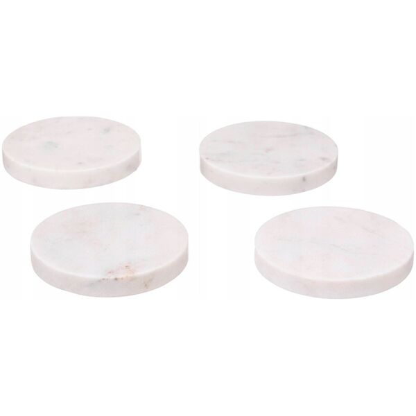 Secret de Gourmet Podkładki pod kubki MARBLE, Ø 10 cm, 4 sztuki