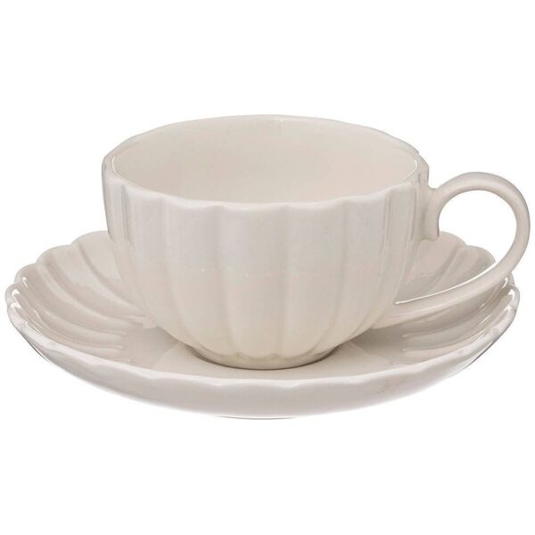 Secret de Gourmet Porcelanowa filiżanka ze spodkiem ROMY, Ø 6 cm