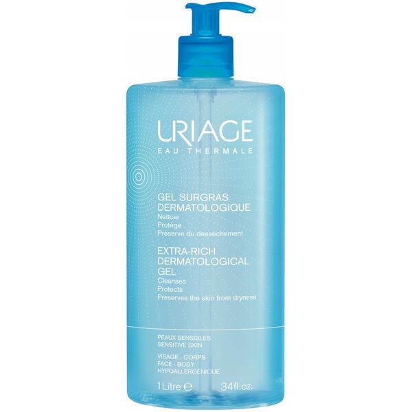 Alkotest URIAGE_Extra-Rich Dermatological Gel żel do mycia 1000ml