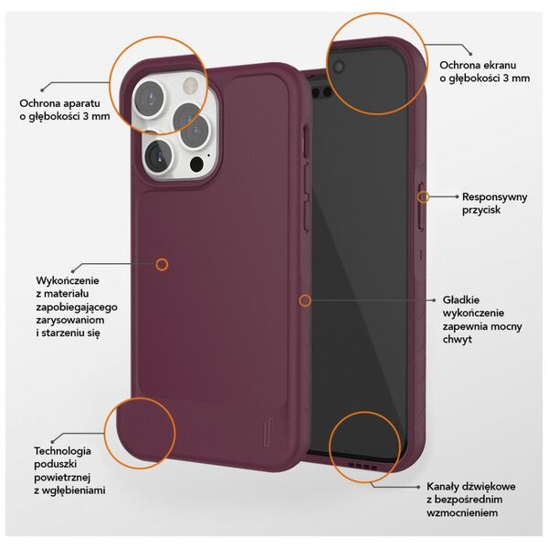 Ugly Rubber L case for iPhone 13 Pro 6,1&quot; black 8809791596554