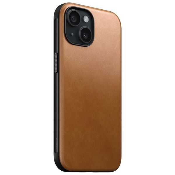 Nomad Modern Leather case for iPhone 15 6,1&quot; english tan 8565000160618