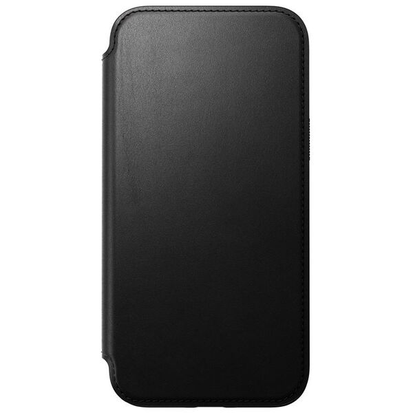 Nomad Modern Leather Folio case for iPhone 15 Plus 6,7&quot; black 8565000162452