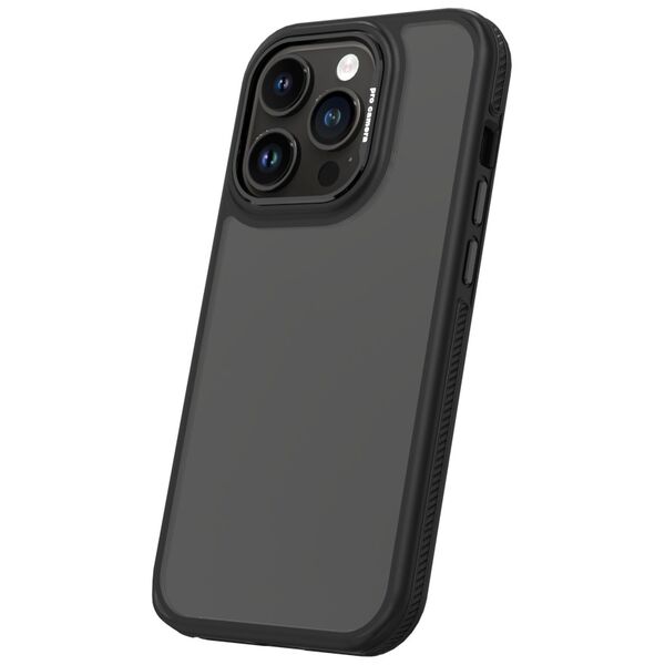 Crystal Black case for iPhone 14 Pro 6,1&quot; black 5907457793521