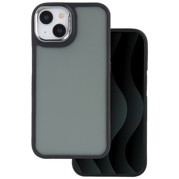 Crystal Black case for iPhone 14 Pro 6,1&quot; black 5907457793521