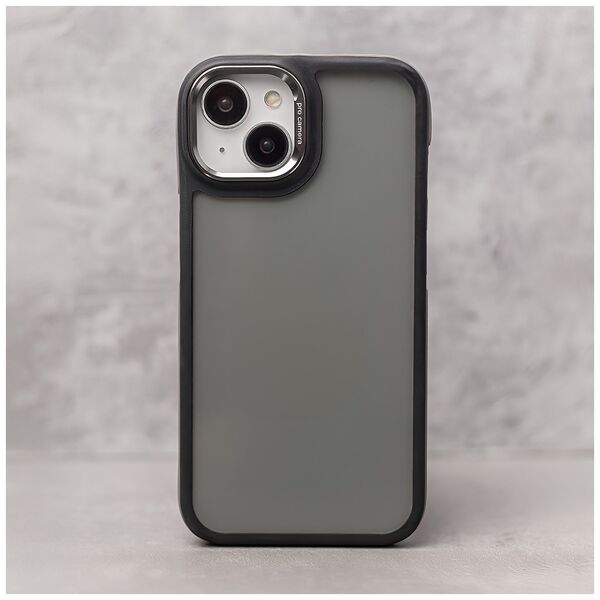 Crystal Black case for iPhone 14 Pro 6,1&quot; black 5907457793521
