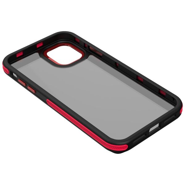 Crystal Black case for iPhone 11 red 5907457794375