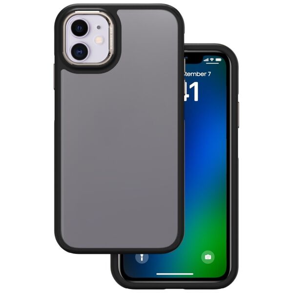 Crystal Black case for iPhone 11 grey 5907457794078
