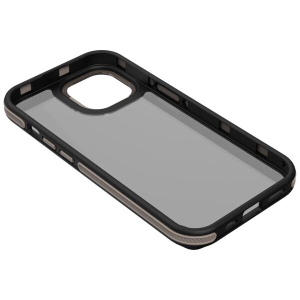 Crystal Black case for iPhone 15 6,1&quot; grey 5907457794139
