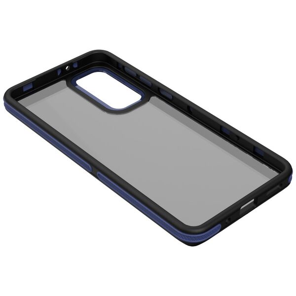 Crystal Black case for Samsung Galaxy M55 5G blue 5907457794061