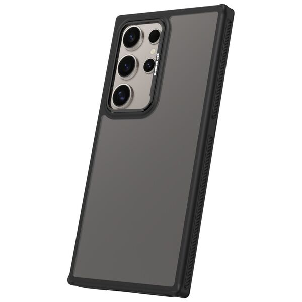 Crystal Black case for Samsung Galaxy S24 Ultra black 5907457793699