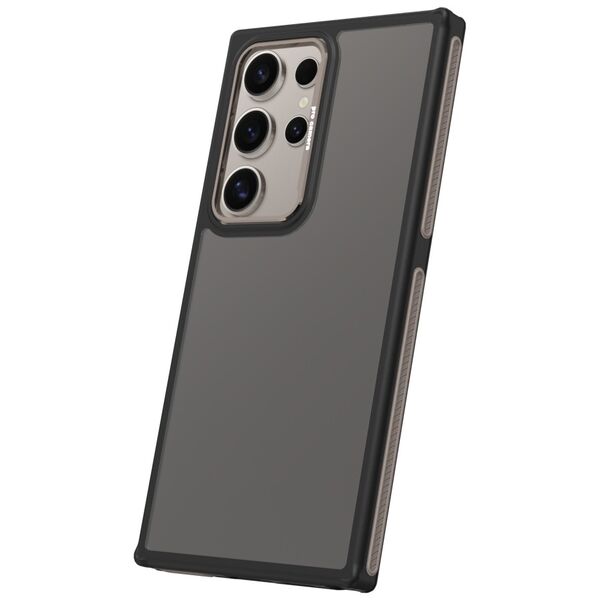 Crystal Black case for Samsung Galaxy S24 Ultra grey 5907457794283