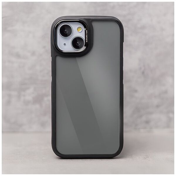 Crystal Black case for Samsung Galaxy M15 5G black 5907457793767