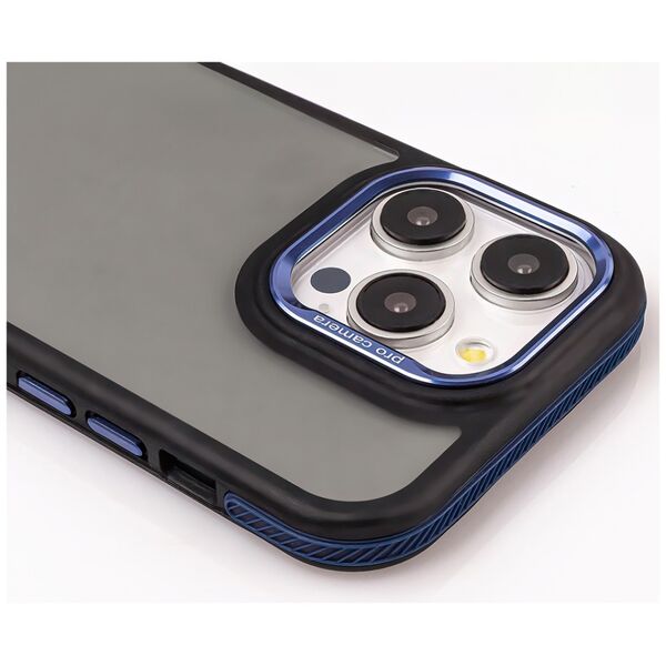 Crystal Black case for iPhone 13 6,1&quot; blue 5907457793804