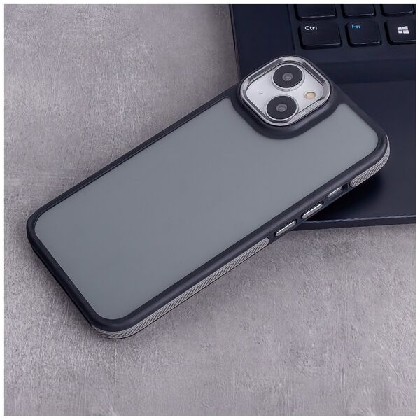 Crystal Black case for Samsung Galaxy S24 Ultra grey 5907457794283