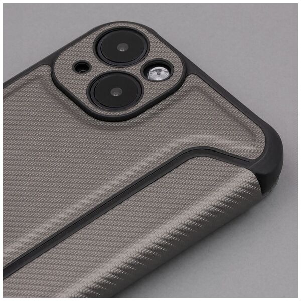 Smart Carbon case for iPhone 16 Pro 6,3&quot; silver 5900495045423