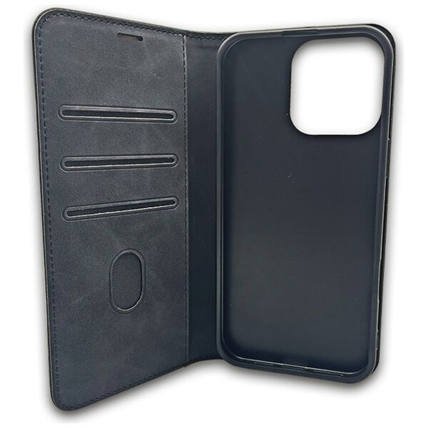Smart Suede case for Xiaomi Redmi 13C 4G / 13C 5G black 5907457799134