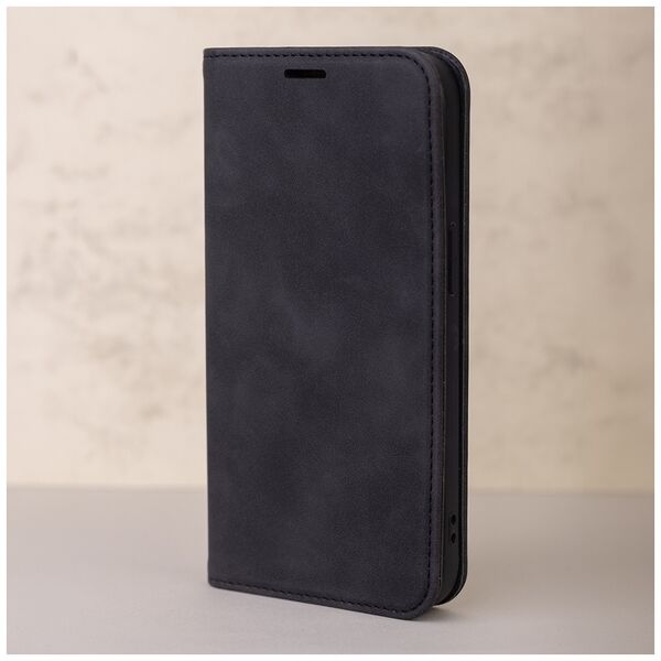 Smart Suede case for Samsung Galaxy A15 4G / A15 5G black 5907457799042