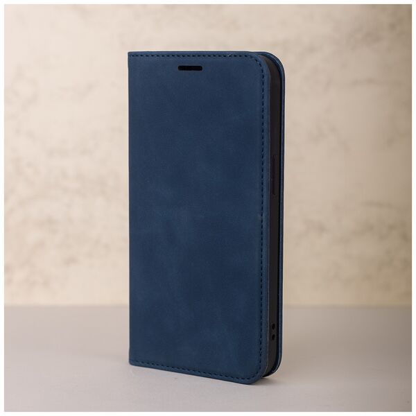 Smart Suede case for Samsung Galaxy A15 4G / A15 5G navy blue 5907457799295