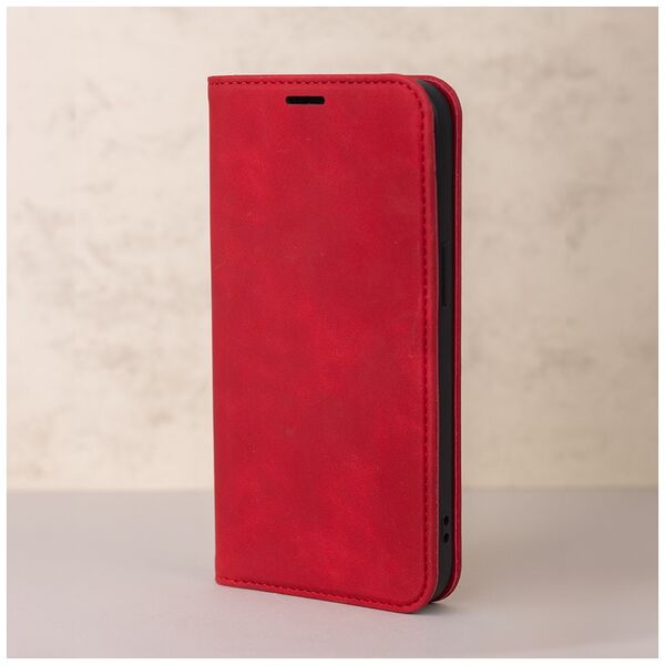 Smart Suede case for iPhone 16 Pro 6,3&quot; red 5907457799721