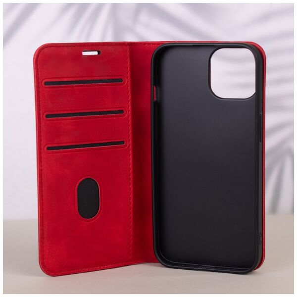 Smart Suede case for Samsung Galaxy A15 4G / A15 5G red 5907457799547