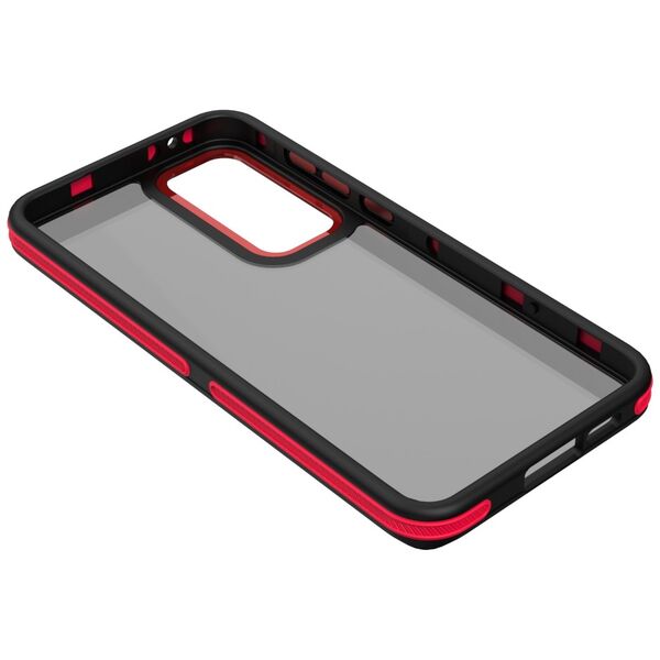 Crystal Black case for Samsung Galaxy A55 5G red 5907457794535