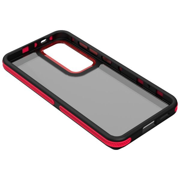 Crystal Black case for Samsung Galaxy S24 red 5907457794573