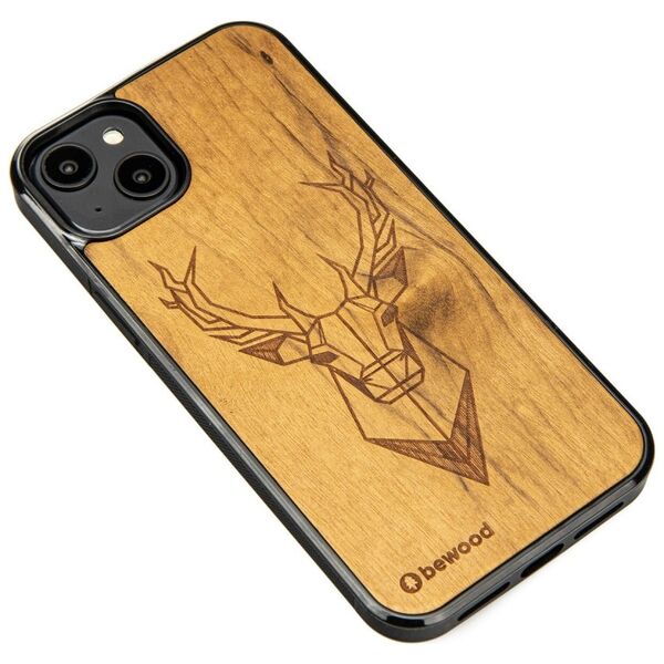 Bewood Case for iPhone 15 Plus 6,7&quot; Deer Imbuia 5907511789019