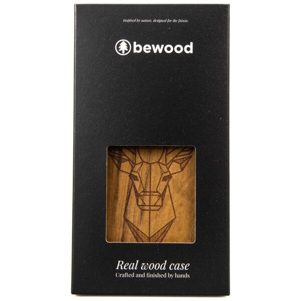 Bewood Case for iPhone 15 Pro 6,1&quot; Deer Imbuia 5907511789323