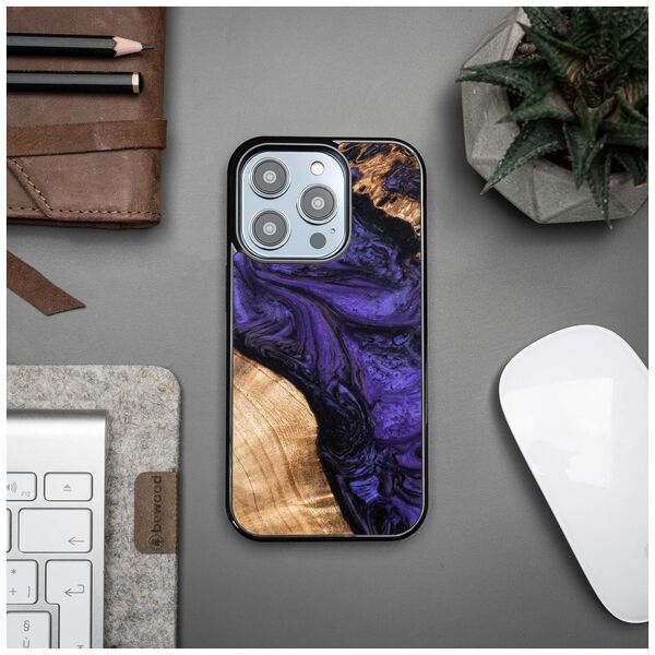 Bewood Unique Case for iPhone 15 Pro 6,1&quot; Violet 5907511793245