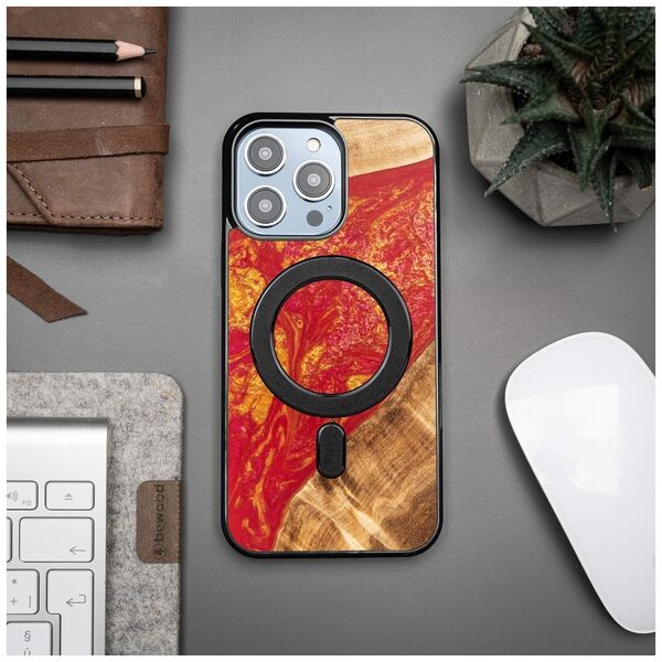 Bewood Unique Case for iPhone 15 Pro Max 6,7&quot; Neons Paris with MagSafe 5907511795164