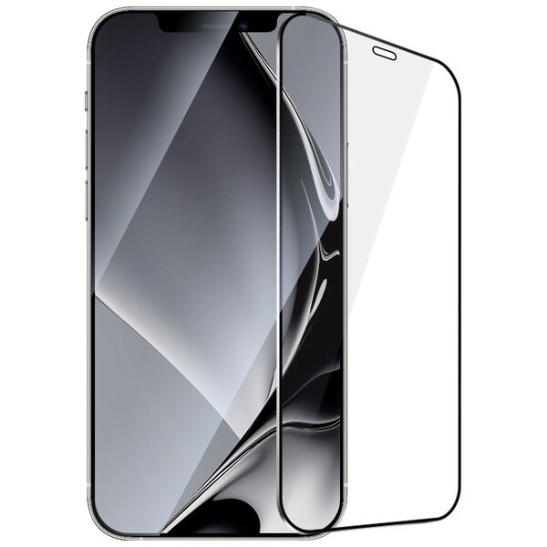 Tempered glass metal frame for iPhone 12 Pro Max 6.7&quot; black frame 5900495756237