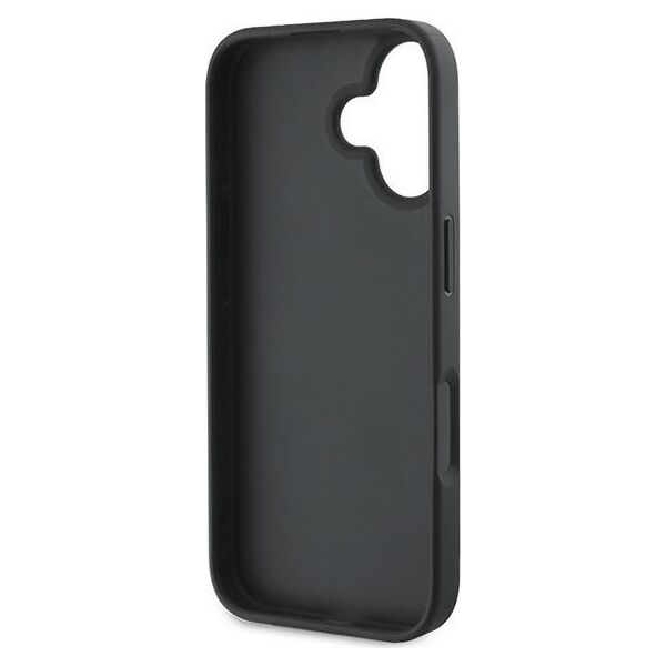 Guess case for iPhone 16 Plus 6,7&quot; GUHCP16MG4GLGR grey hardcase 4G Bottom Stripe 3666339344979