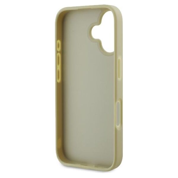 Guess case for iPhone 16 Plus 6,7&quot; GUHCP16MHG4SGD gold hardcase Fixed Glitter Big 4G 3666339328573