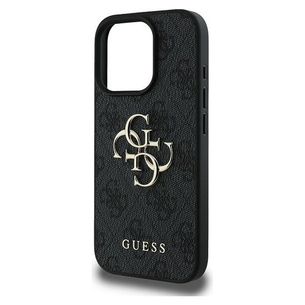 Guess case for iPhone 16 Pro 6,3&quot; GUHCP16L4GMGGR 4G Big Logo black 3666339327545