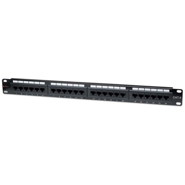 Techly Patch panel 19" 1U 24x RJ-45 Cat.6 UTP (022892)