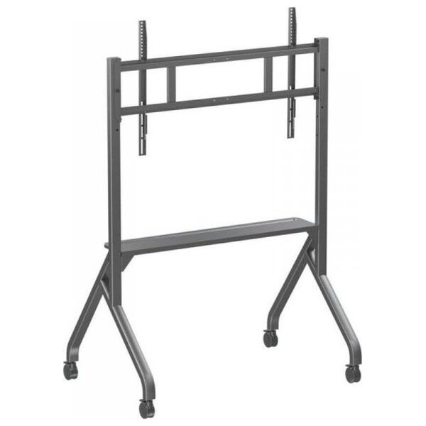 Techly Stojak mobilny Techly TV 55-86" do 80kg regulowany półka AV