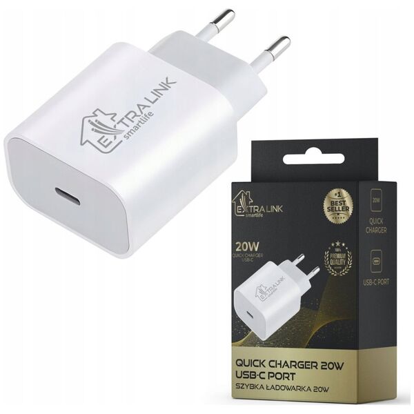 Ładowarka ExtraLink Extralink Smart Life Fast Charger 20W USB-C