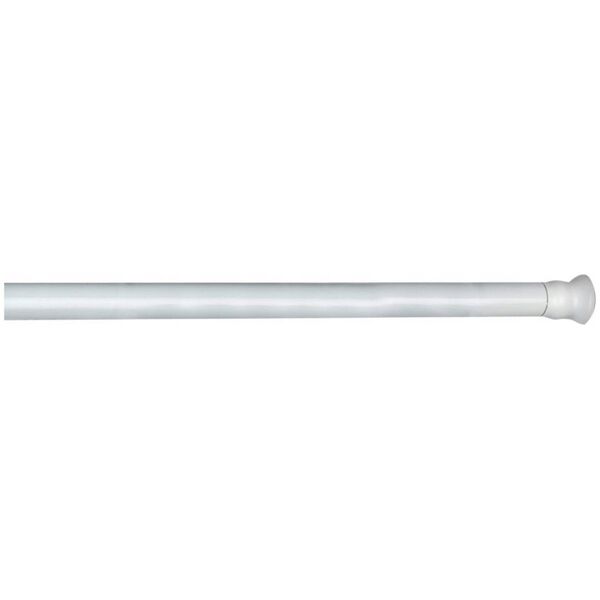 Wenko Teleskopowy drążek do zasłony prysznicowej, Ø 2,8 cm, 110-245 cm, WENKO