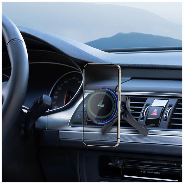 WIWU Car Mount with wireless charging CH-317 6976975611661