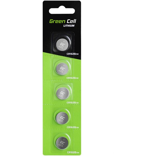 Green Cell Bateria CR1620 70mAh 5 szt.