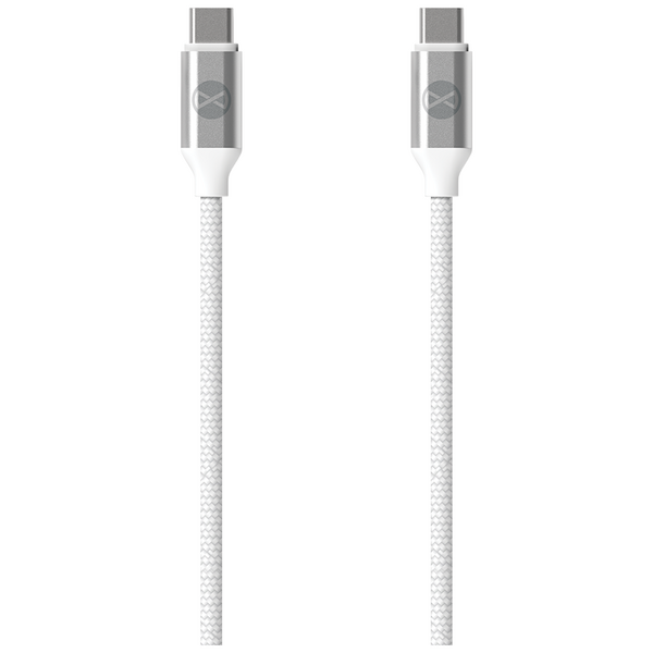 Forever cable USB-C - USB-C 1,2 m 3A 20W WHP12320 white 5900495953803