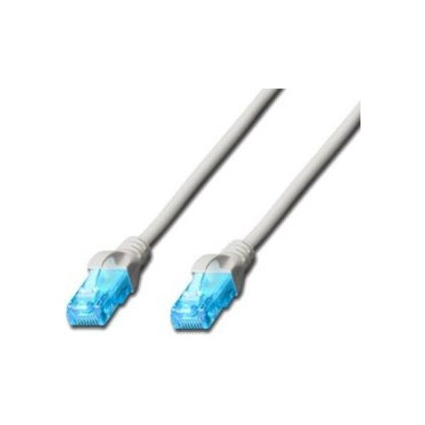Digitus Kabel krosowy Patch Cord U/UTP 5e szary 15m (DK-1512-150)