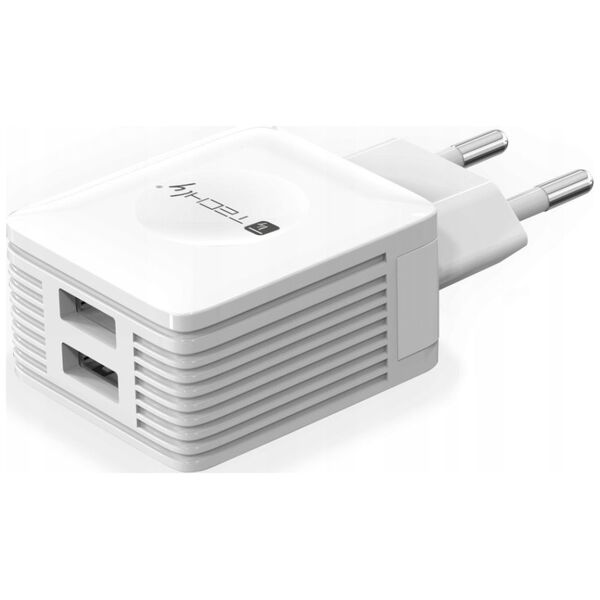 Ładowarka Techly 2x USB-A 2.1 A (102932)