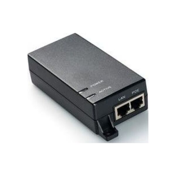 Digitus Zasilacz/Adapter PoE 802.3af, max. 48V 15.4W Gigabit 10/100/1000Mbps, aktywny-DN-95102-1