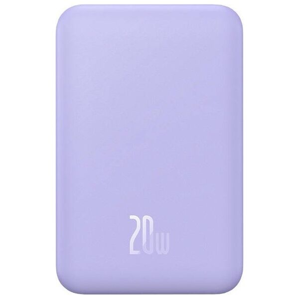 Powerbank Baseus Magnetic Mini 20W 20000mAh Fioletowy