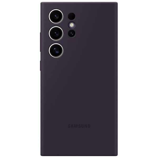 Samsung Etui Samsung Silicone Case Galaxy S24 Ultra ciemny fiolet