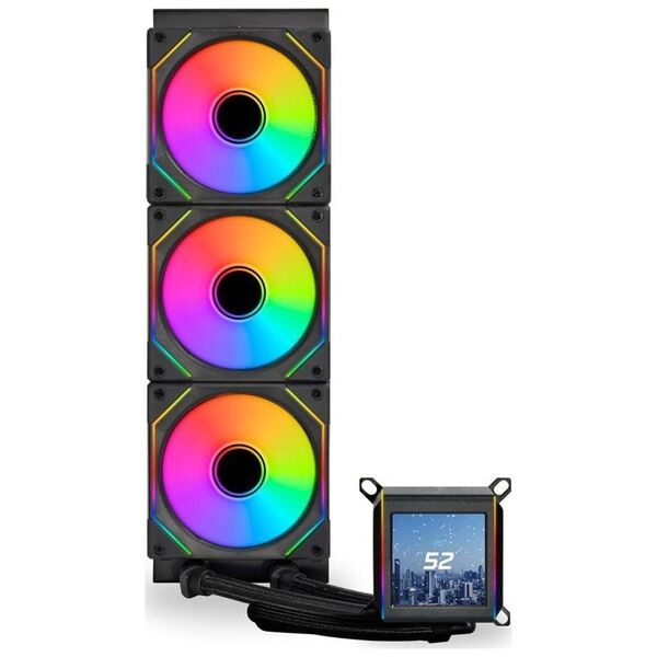 Chłodzenie wodne Lian Li Galahad II LCD 360 (GA2ALCD36INB)